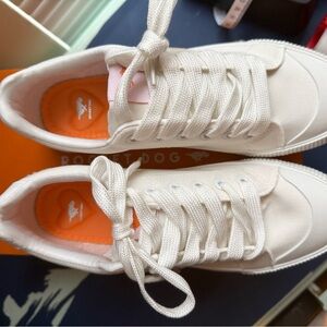 Rocket Dog White Canvas Shoes